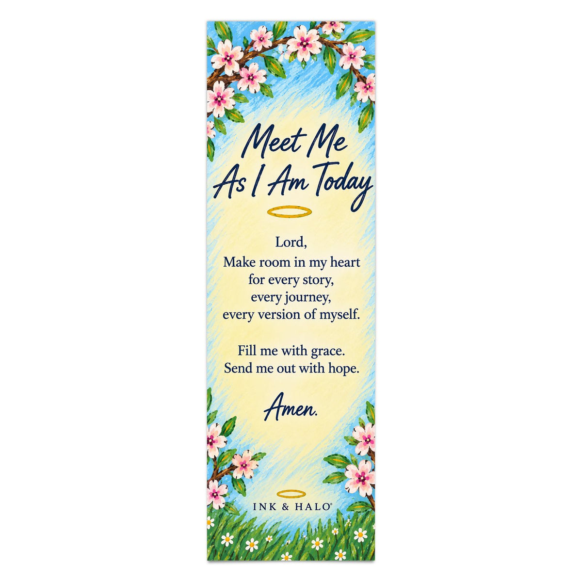 Meet Me As I Am Custom card bookmarks