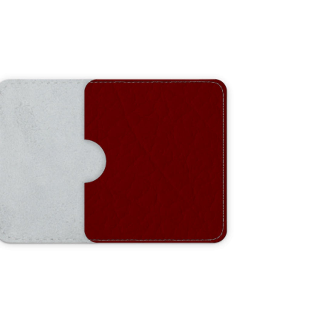 Carry Peace Leather Card Case