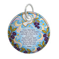Come Holy Spirit Painted Edge Keyring